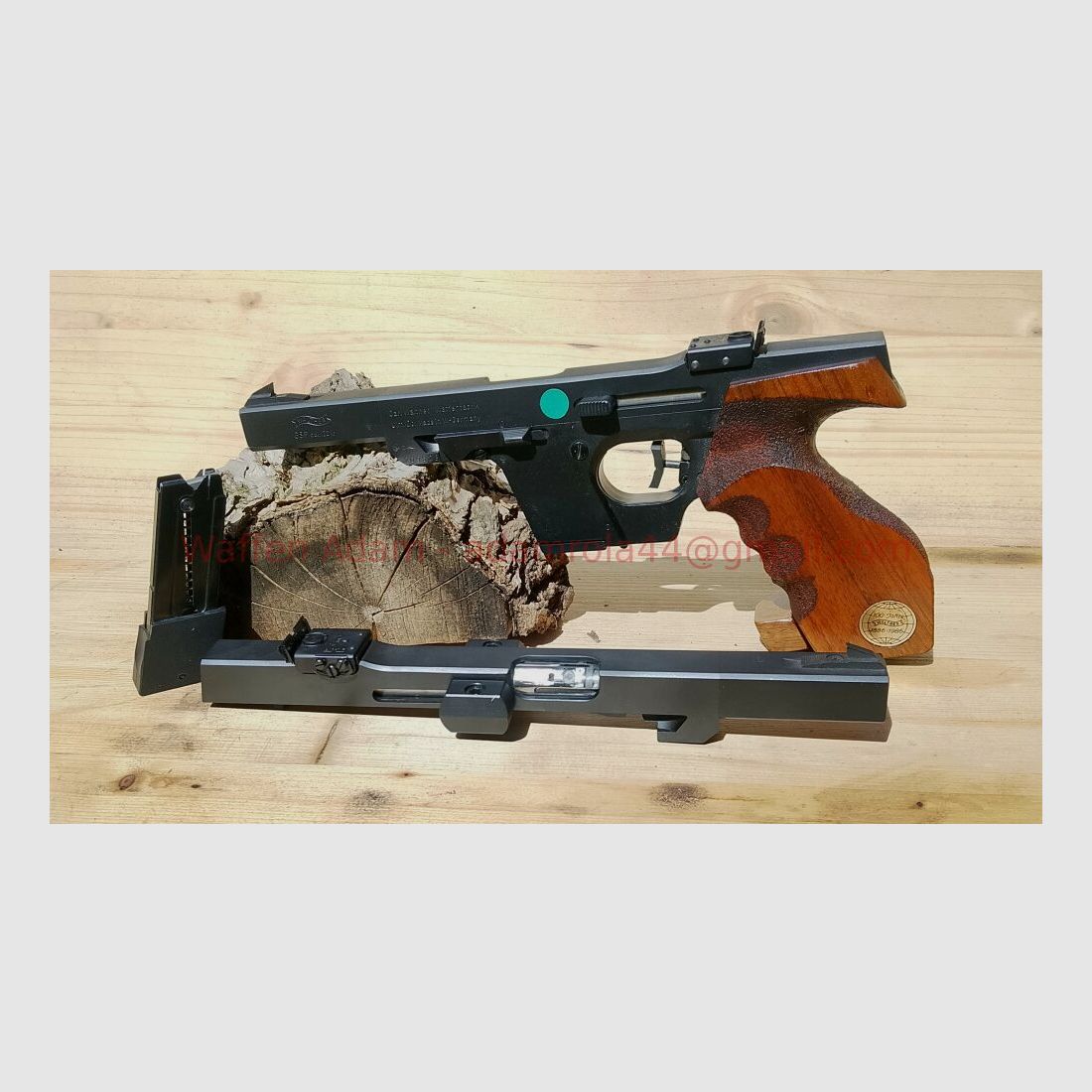 Carl Walther '100 años de Walther' GSP Pistola Deportiva .32S&W y .22lr