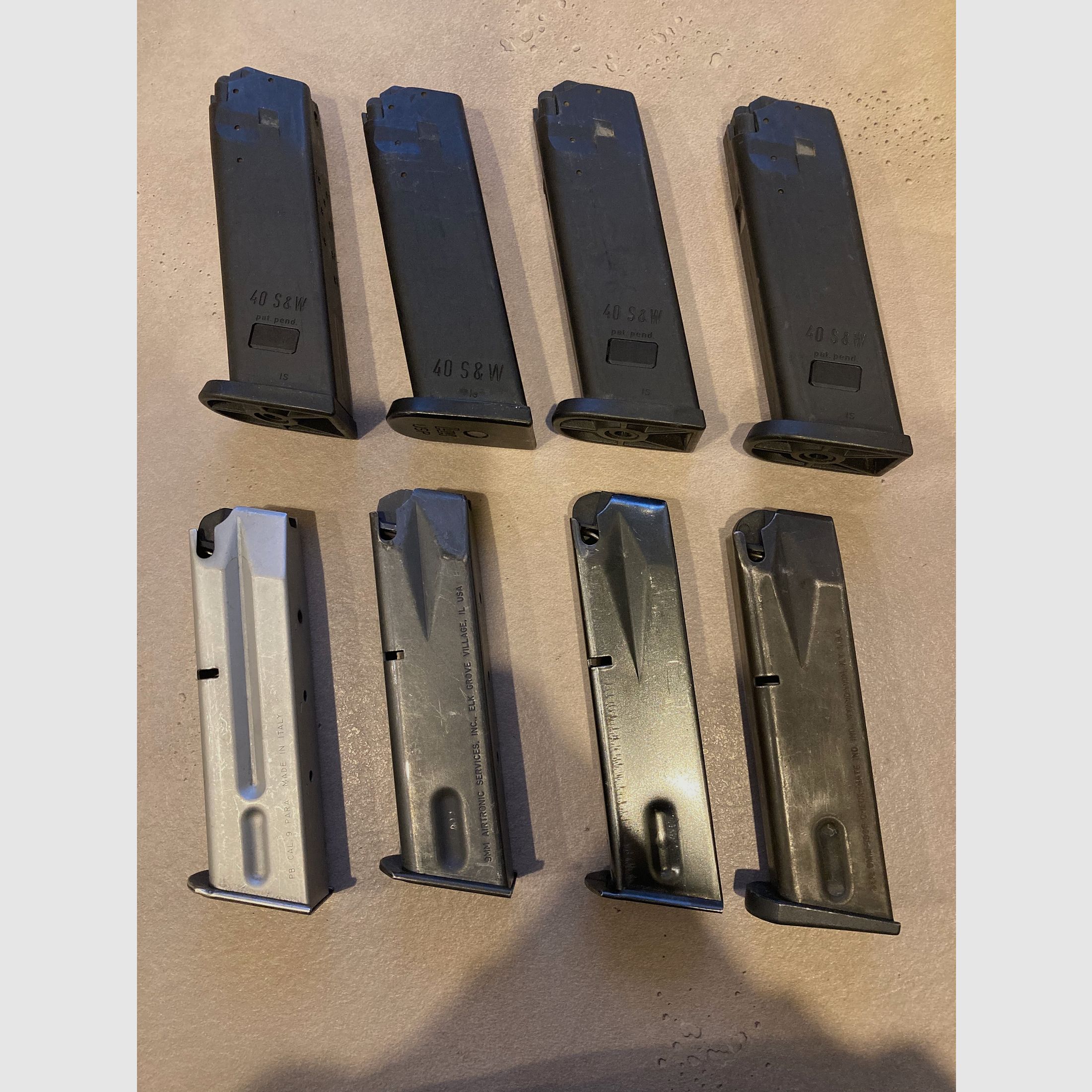 Magazine Konvolut 9mm