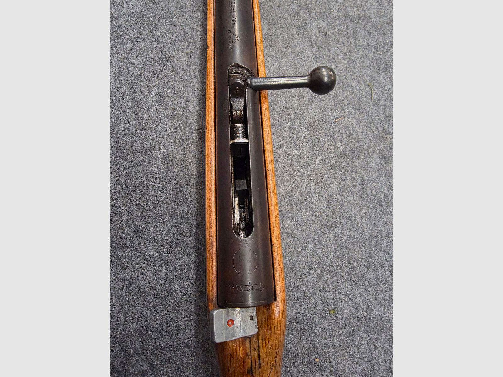 Haenel 49a Schießbuden Luftgewehr Repetierer Kal. 4.4mm, ähnlich dem Mod. 310