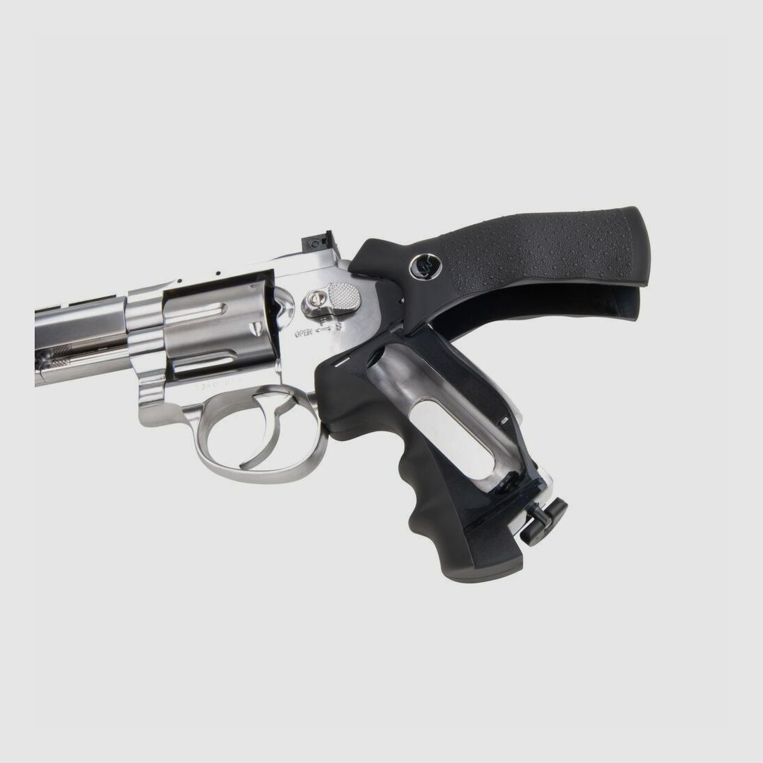 Dan Wesson 6" .177 Silver 4.5mm Air Pressure CO2