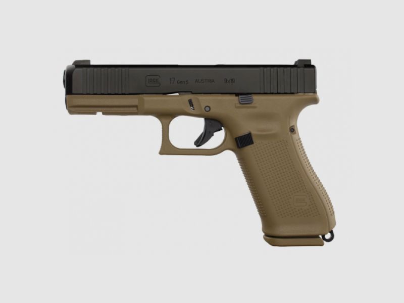 Pistolet GLOCK 17 Gen 5 coyote kal. 9mm Luger