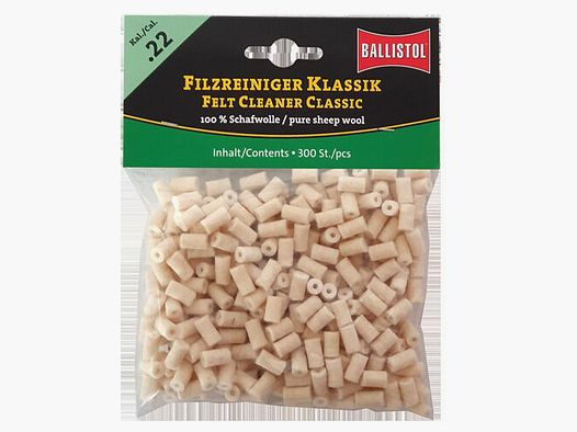 Ballistol Ballist. Filzreiniger Klassik 7,5mm, 300 St.