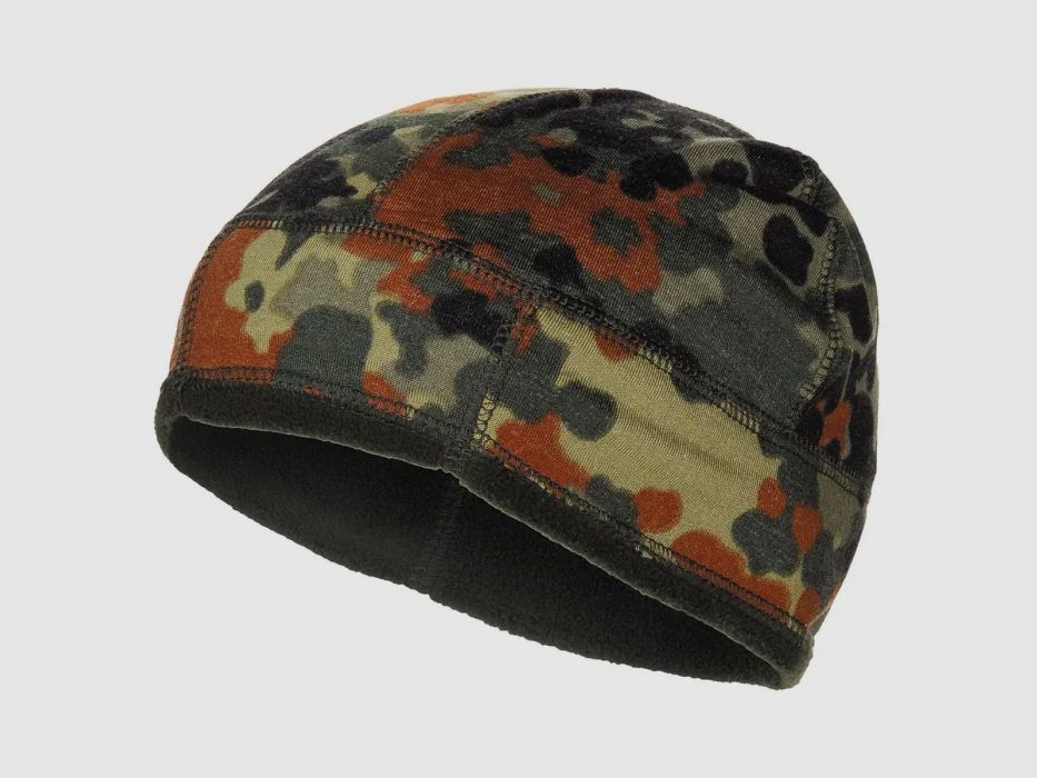 BW Mütze Fleece, Gr. 59-62, BW Flecktarn