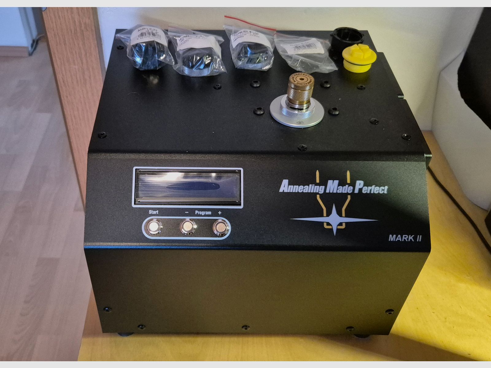 Appareil de chauffage AMP Annealing Made Perfect MK II avec insert de douille 338, 308 Win, 223 Rem, 6,5 Creedmoor