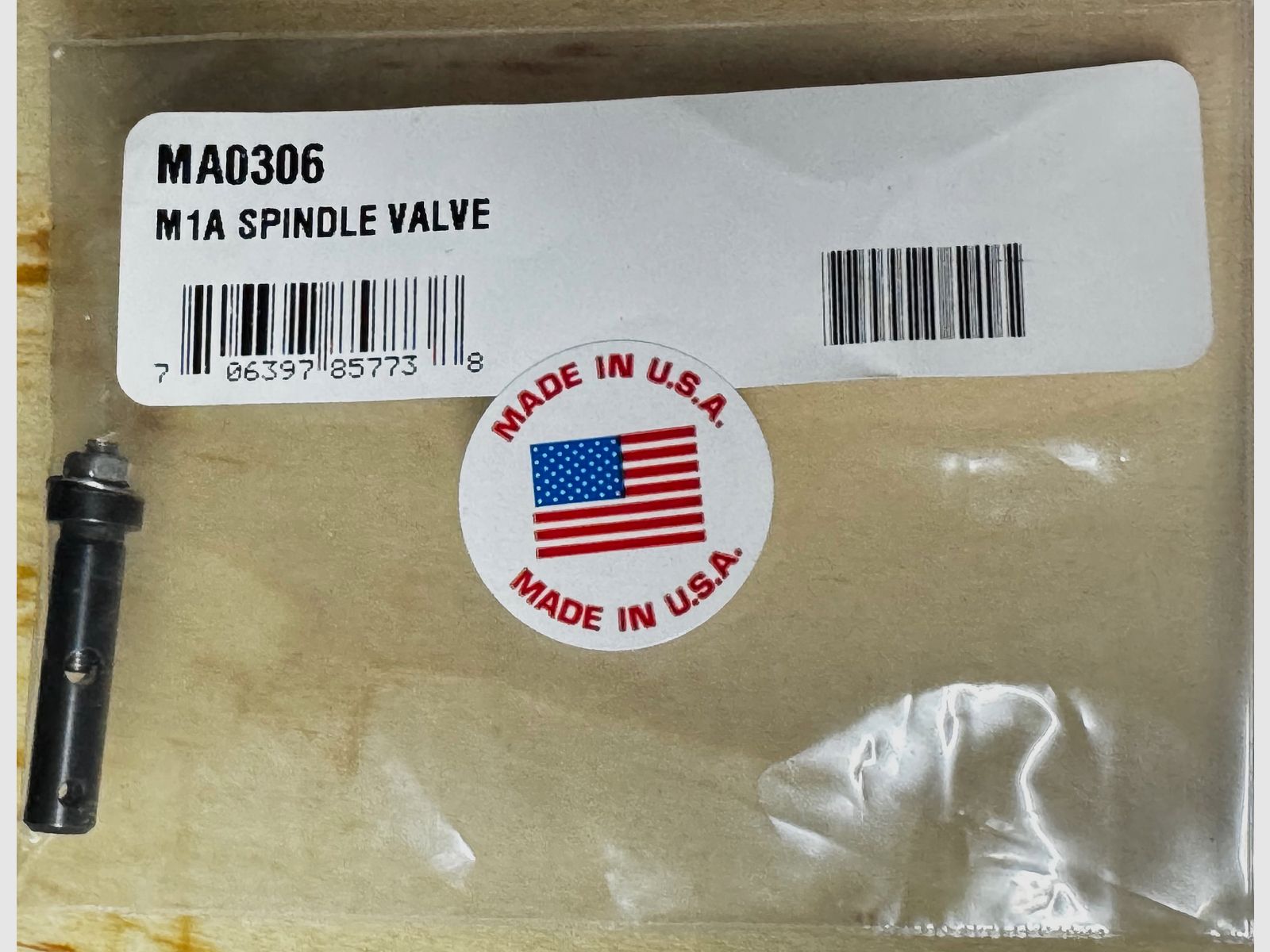 Vanne à broche à gaz réglable pour M14 / M1A – Type ShootingSight – Réglage du système de gaz