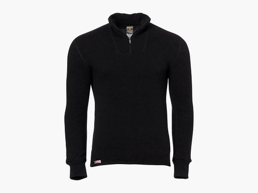 Woolpower Rollkragenpullover Zip Turtleneck 400 mit Reißverschluss