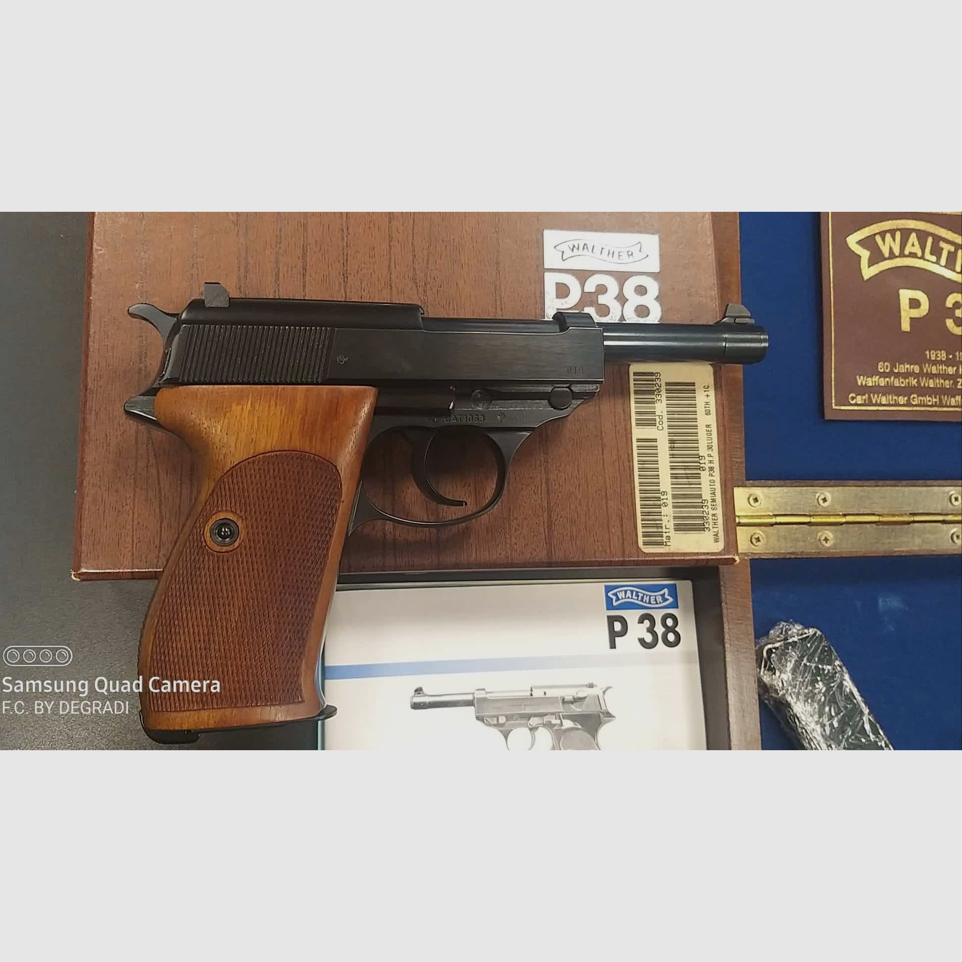 Walther P38 Commemorativa Edizione Limitata dei 60 anni, immagine 6 di 6