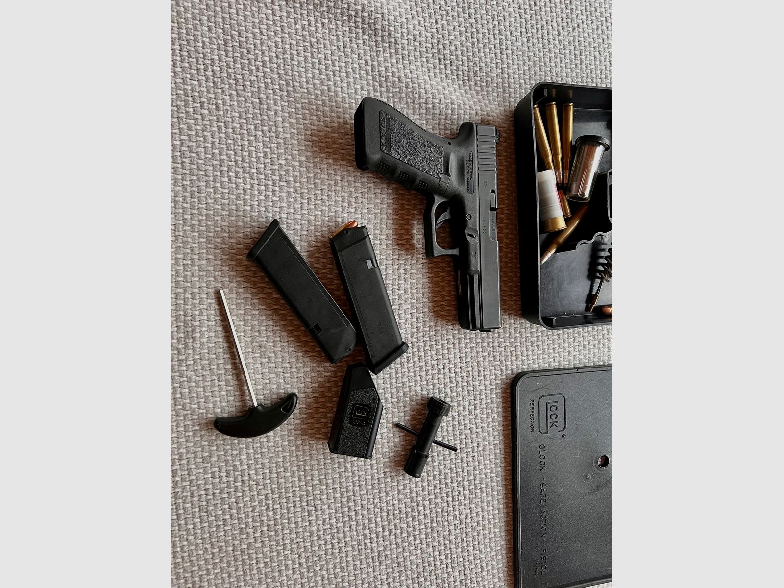 Glock Pistole 17, 9 mm Luger