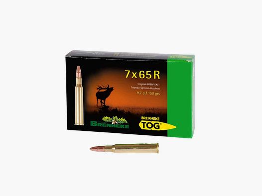 7x65 R TOG 9,7g/150grs. Brenneke