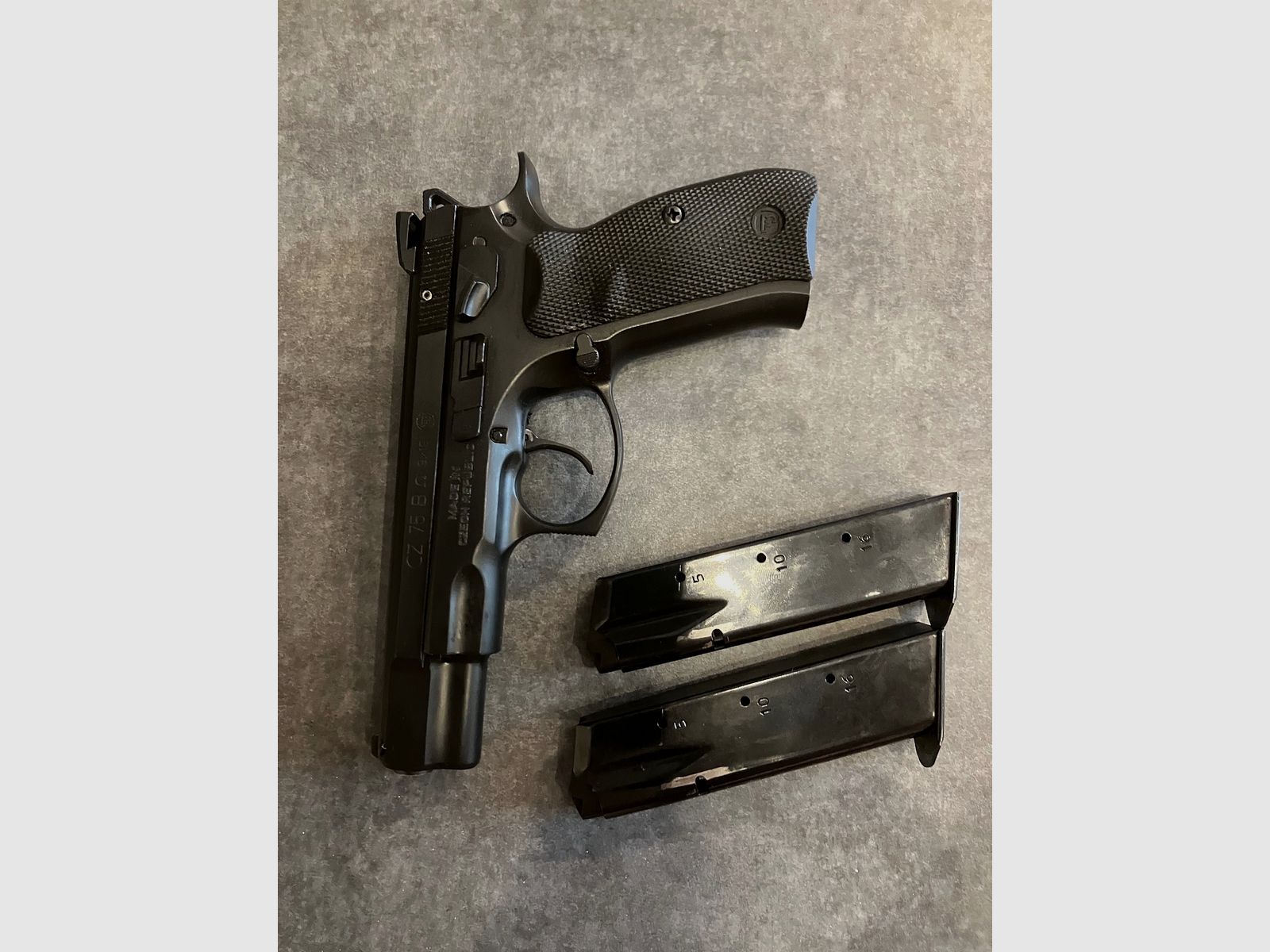 CZ 75 B  Omega ( rares Sammlerstück ), Bj 2020, 9mm, Sportwaffe, SA/DA