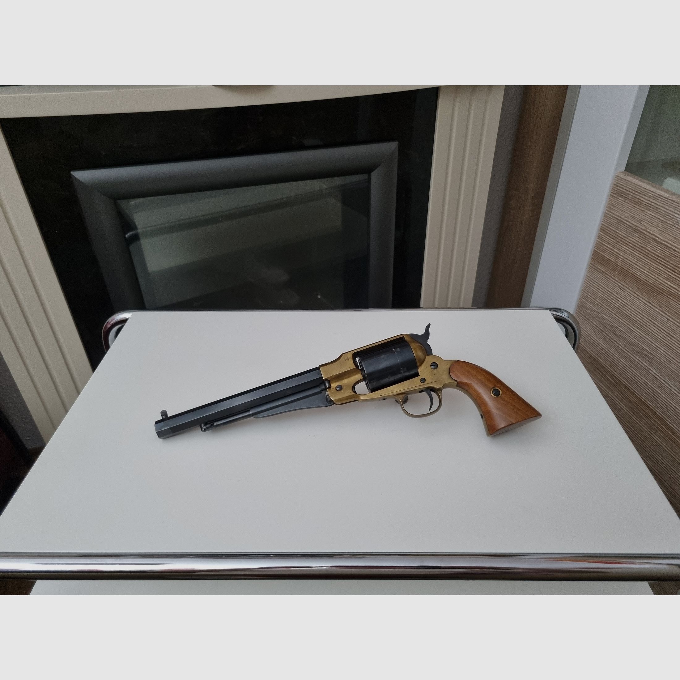 Western Remington New Army 9mm Knall Seltener Neumann Umbau PTB 304