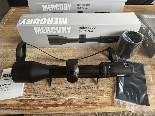 Mercury hunting Zielfernrohr Saphire 3-12x56i statt 599 jetzt nur 399 (Meopta, Zeiss, Steiner)