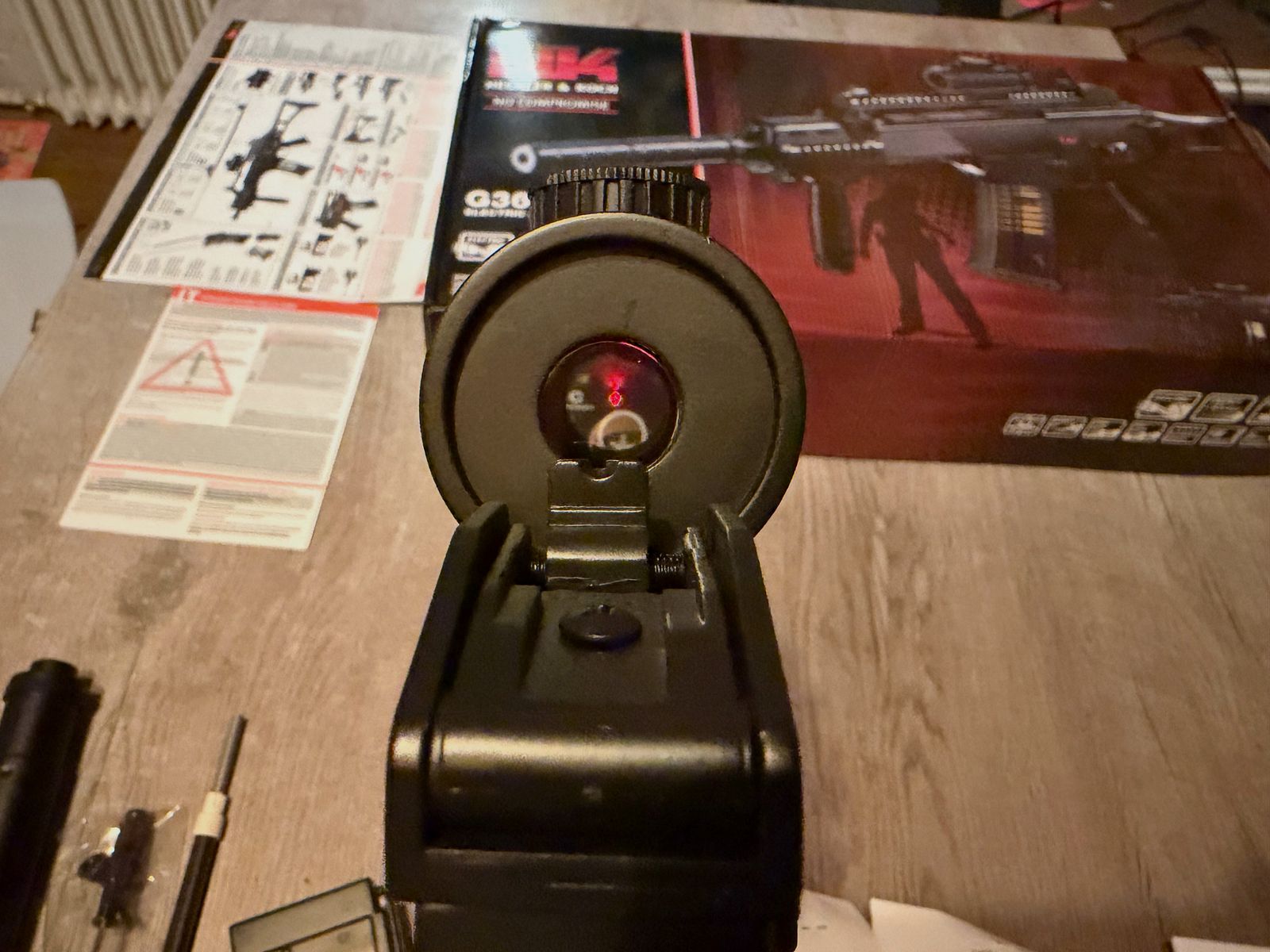 H&K G36C Softair 0,5J AEG + Zubehör