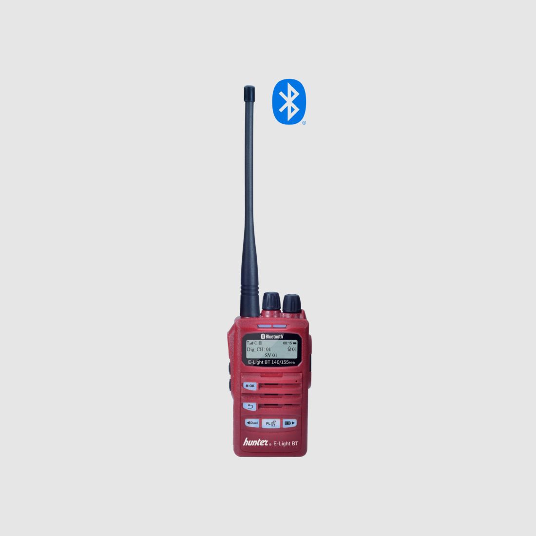 Hunter E-Light BT 140/155 MHz radio de caza