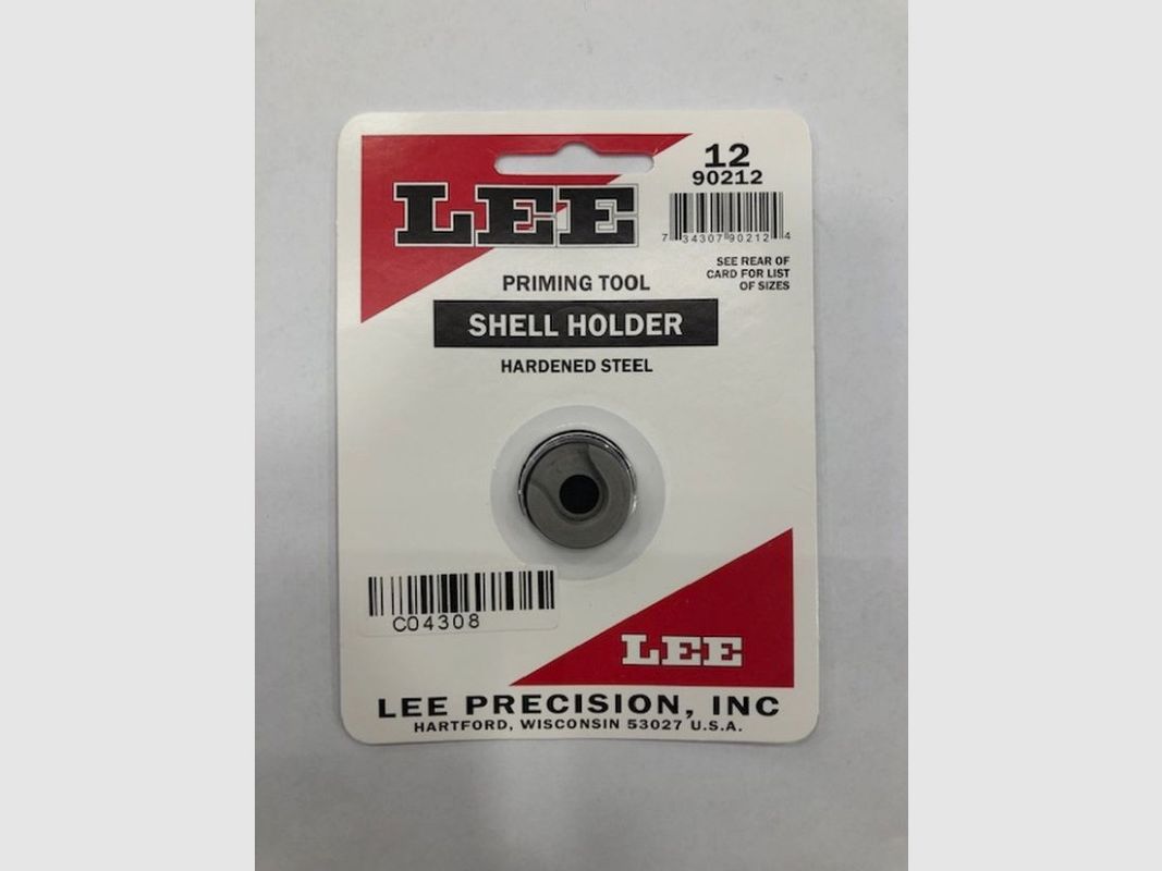 LEE Outil de Amorçage Support de Douille N12