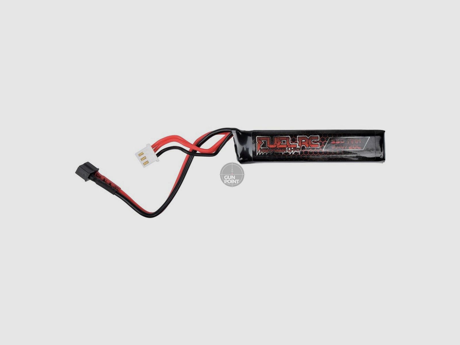 Fuel Li-Po Akku 7.4V x 550mAh 20C MIini Dean