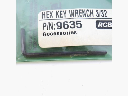RCBS – Hex Key Wrench 3/32 (09635)