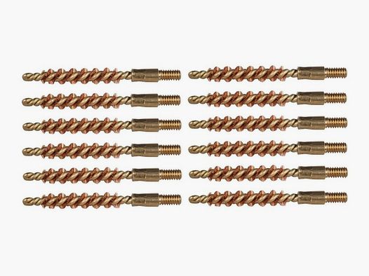 12 Laufbürsten Bronze .22lr/5,6mm-RF Kurzwaffen