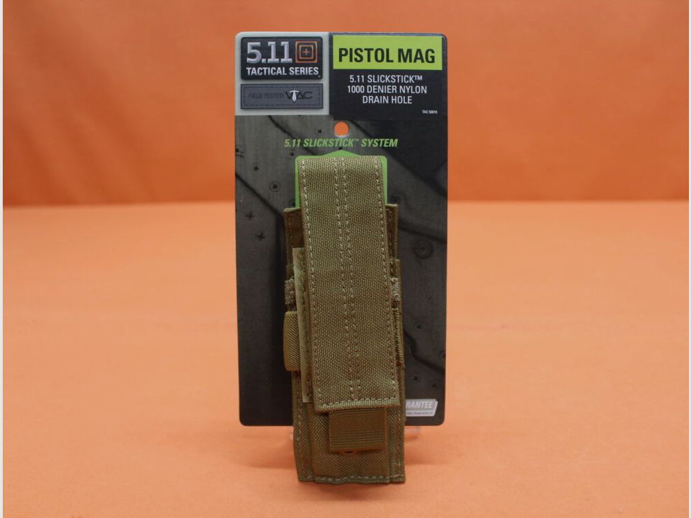 5.11 5.11 Pistol Mag Pouch (58711) 019 Black Magazintasche für 1 Pistolen-Magazin (SlickStick System)