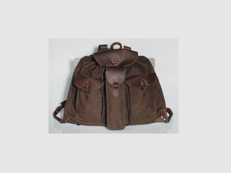 Lodenrucksack de Lux 55x65 dunkelbraun
