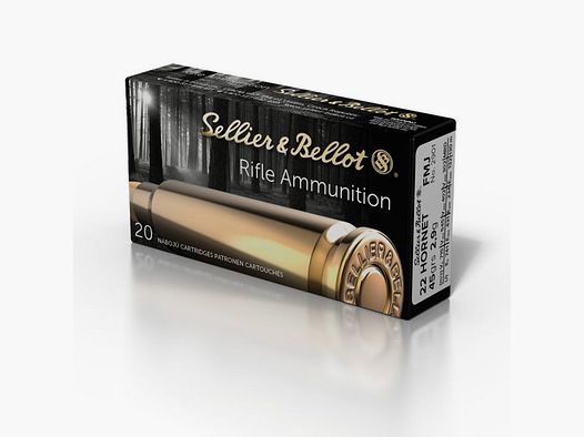 S&B .22 Hornet VM 2,9g/45gr