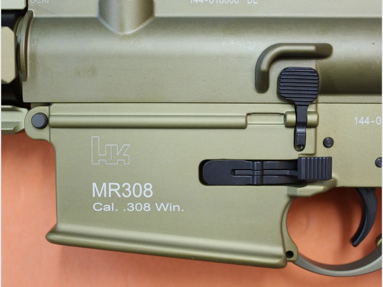 Heckler & Koch Ha. Carabine .308Win Heckler & Koch/H&K MR308 A3 28 16,5" Canon RAL8000, Système à Piston à Gaz HK417/G28