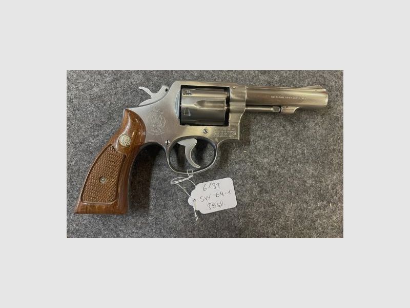 Smith + Wesson Mod. 64-1, Kal. .38 spec.