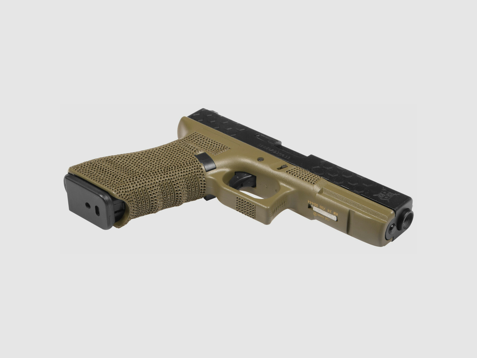 P03 GBB Airsoft Pistol in Olive | Delta Armory