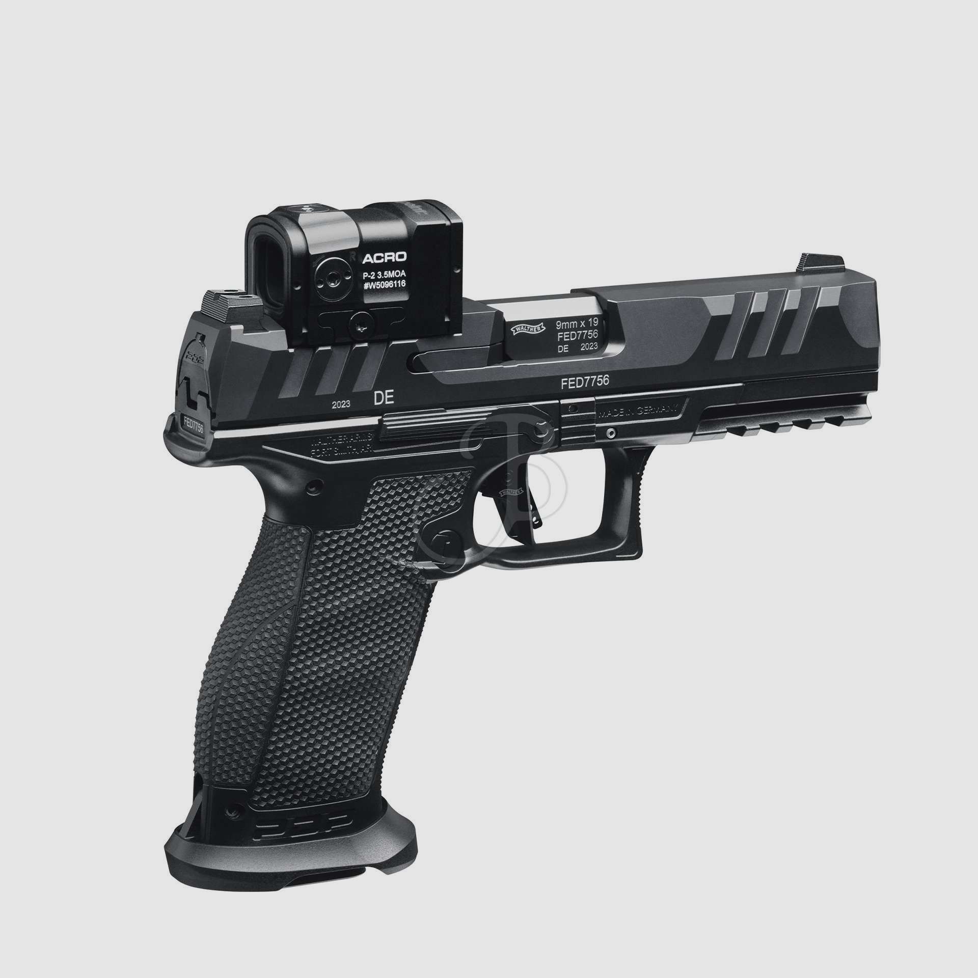Walther Pistole PDP F.S. 4,5″ Kal. 9×19 + ACRO P-2, Bild 2 von 4