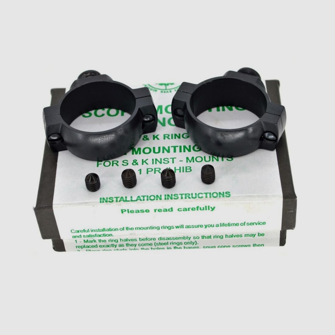 S&amp;K Mounts USA Insta Set de Montage Enfield 1917/P14/17