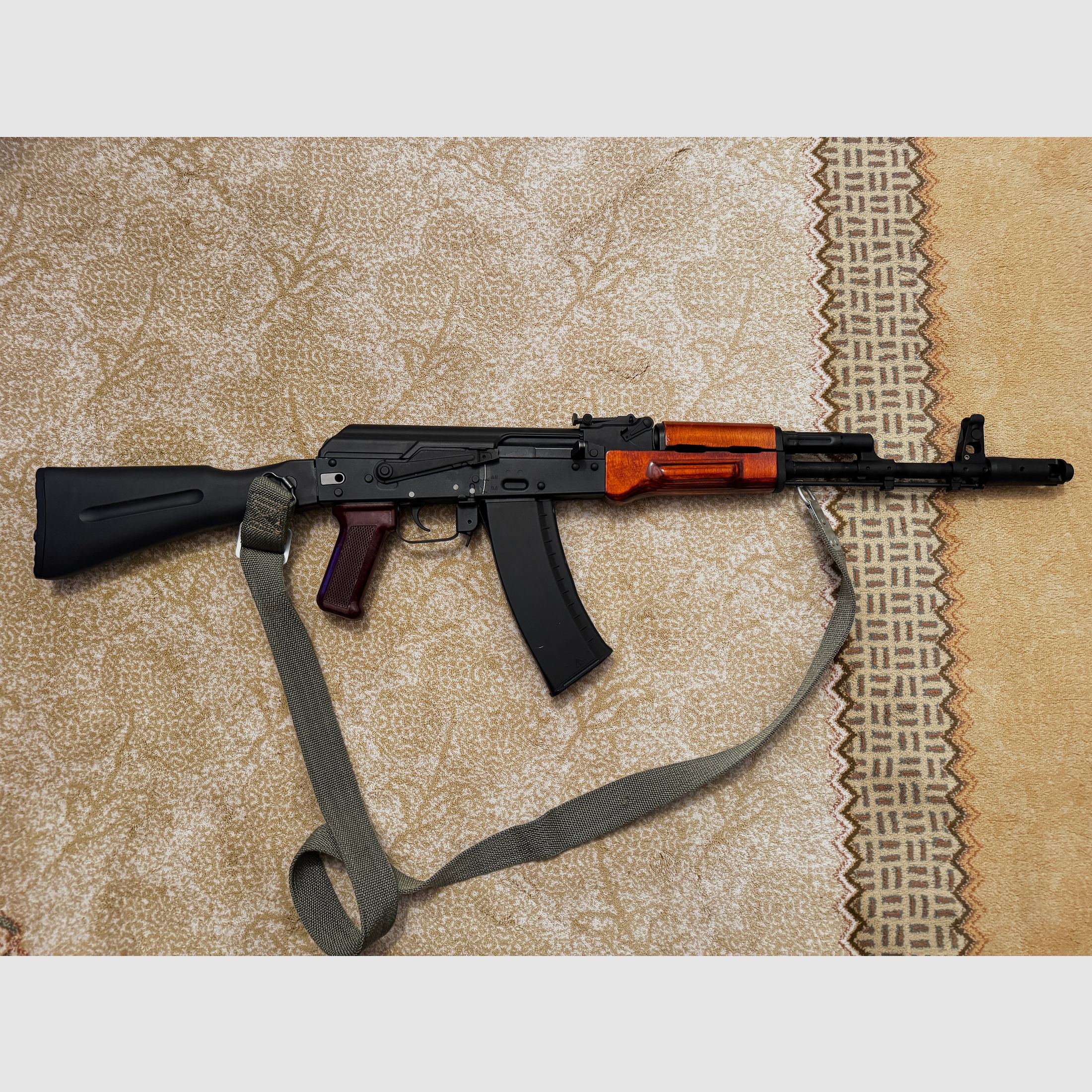 VFC AK 74M GBB Vollmetall mit Zubehör und OVP