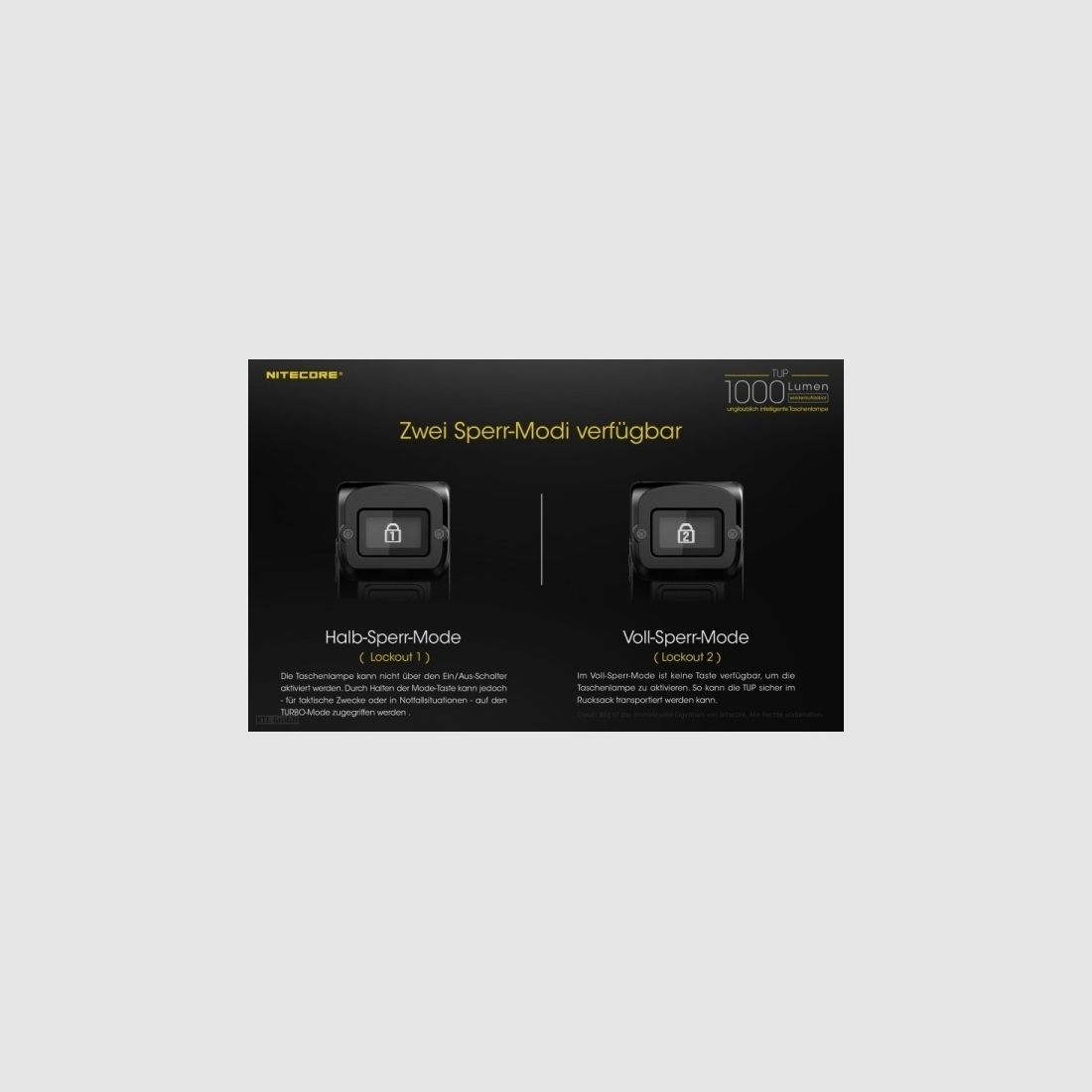 NITECORE – TUP, immagine 5 di 9