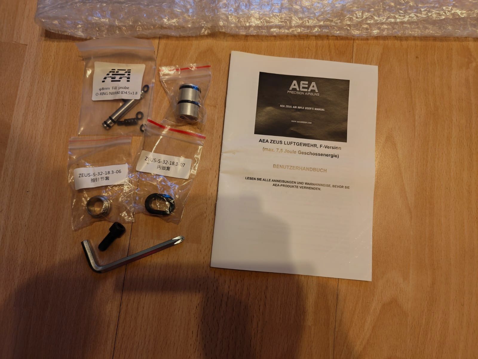 GoGun AEA Zeus F-Serie Luftgewehr / PCP Gewehr  | Kaliber .68 | Wie neu & nie benutzt!