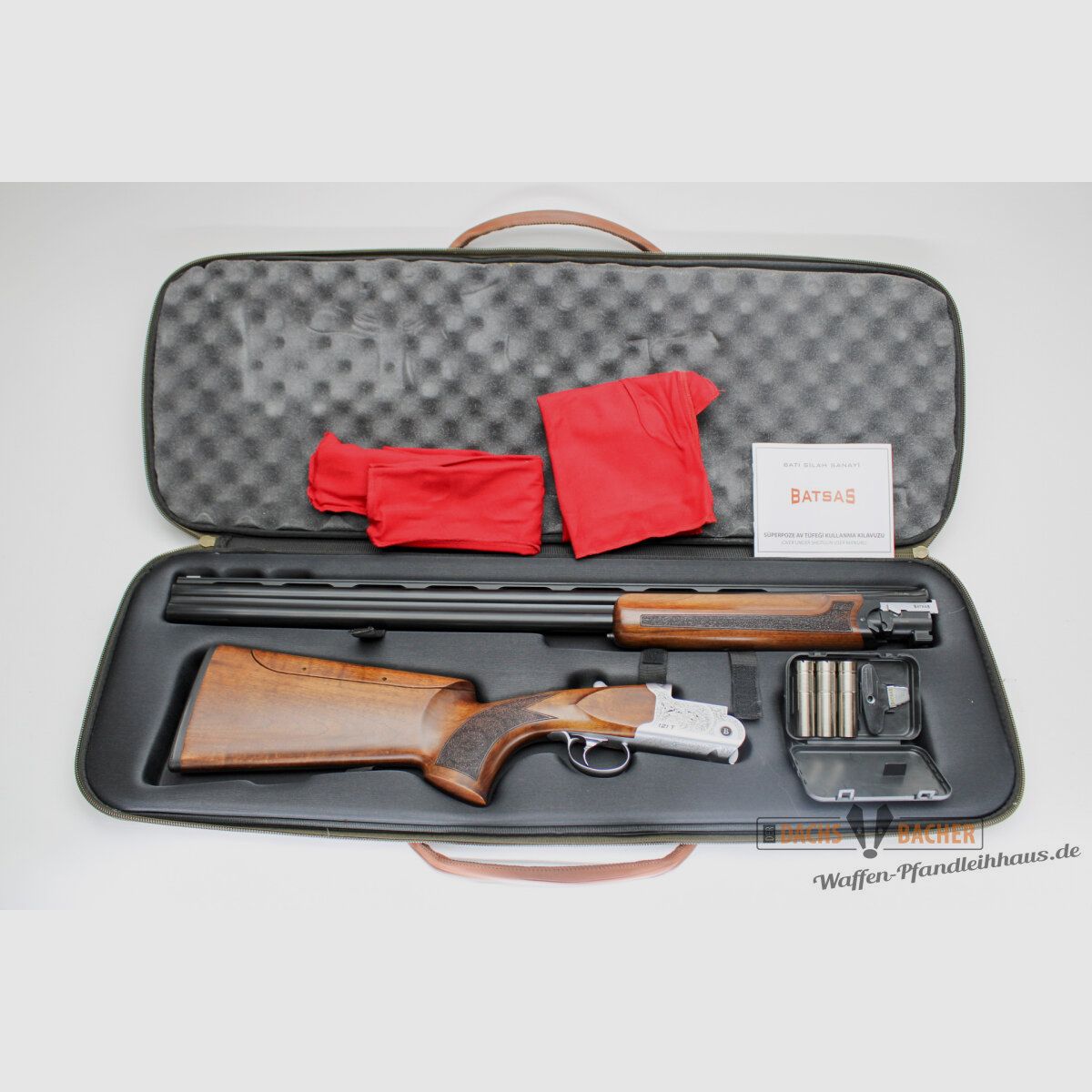 BDF Shotgun BATSAS 121T Trap Silver Cal. 12/70 Steel Shot, image 1 of 10