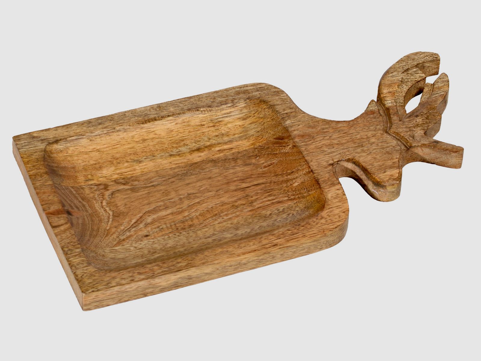Schale Hirsch aus Mangoholz