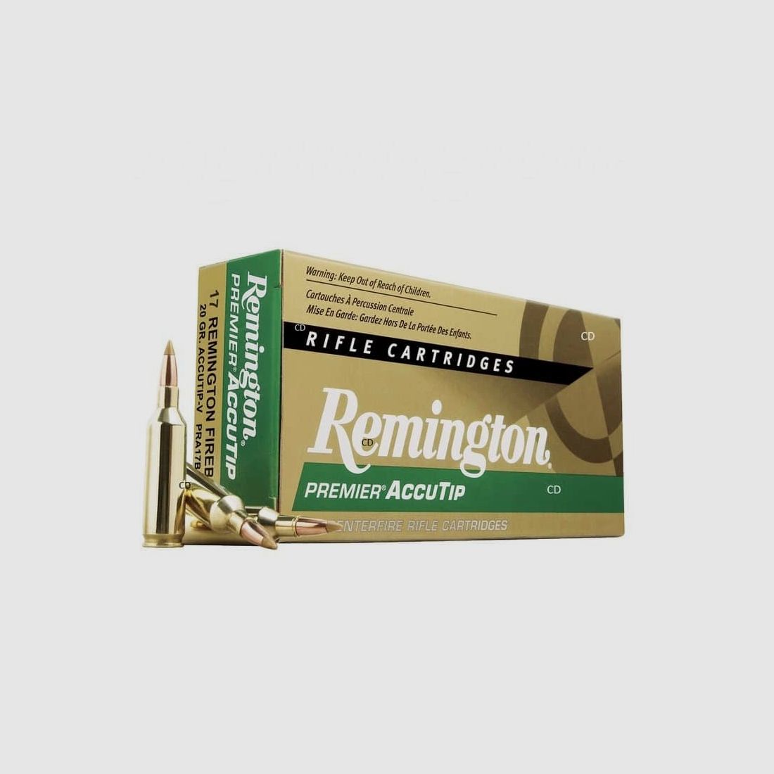 .17 Rem. Fireball Remington Accutip 20grs.