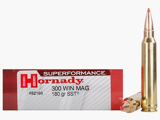 Hornady Superformance .300 Win. Mag. 180GR SST 20 cartridges