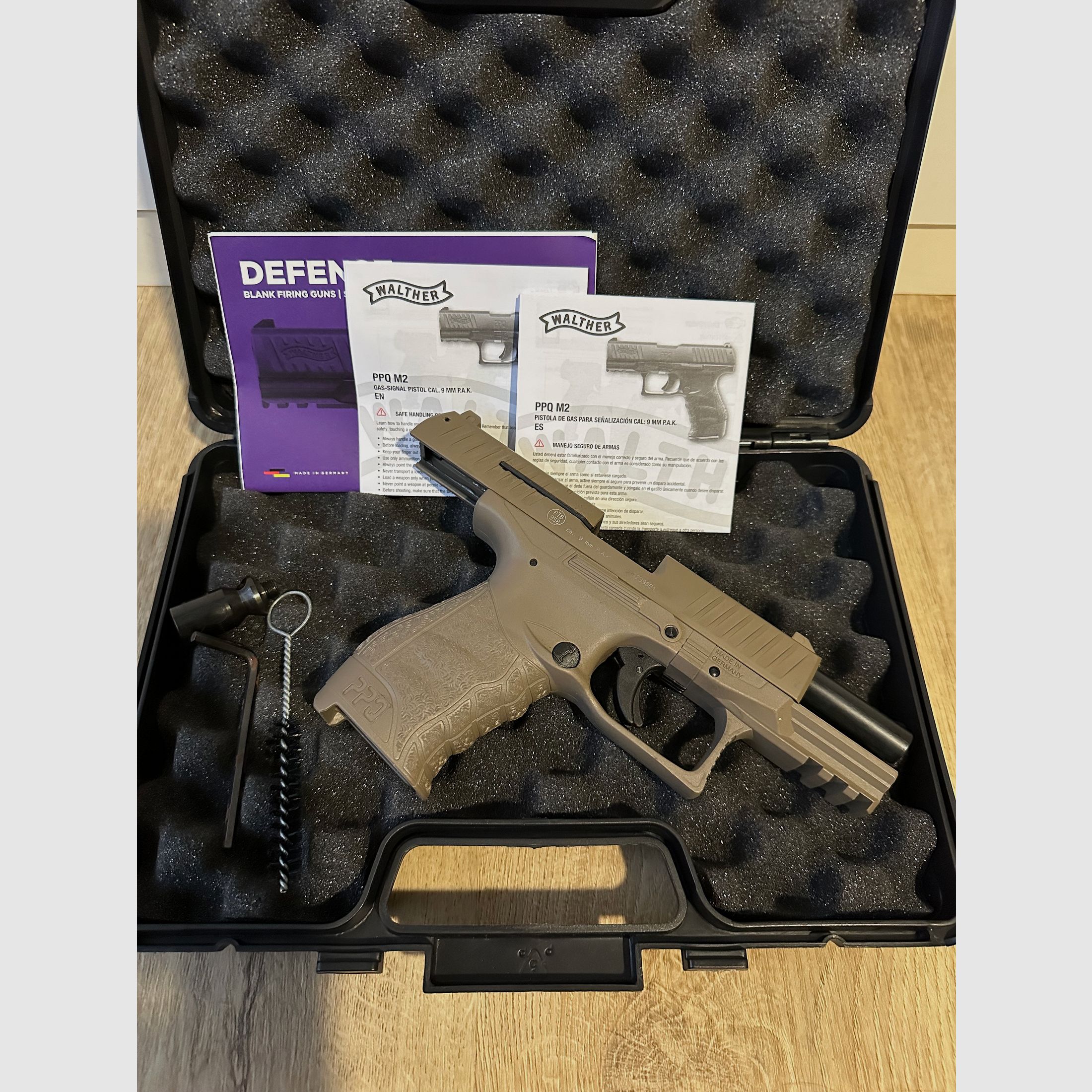 Umarex Walther PPQ pistola de fogueo