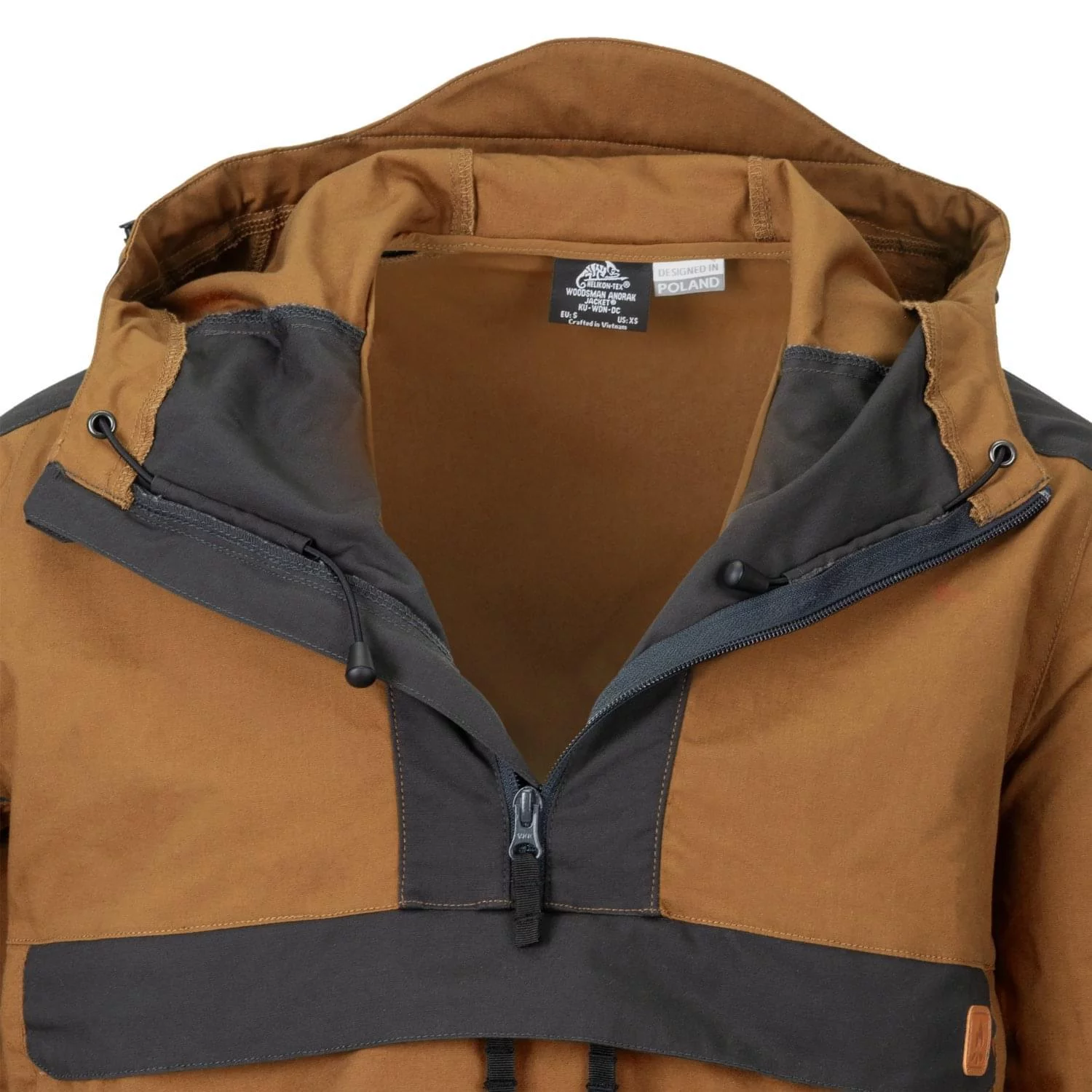 Jacket HELIKON Anorak WOODSMAN DuraCanvas Coy/AshGrey (KU-WDN-DC-1185A), image 20 of 24