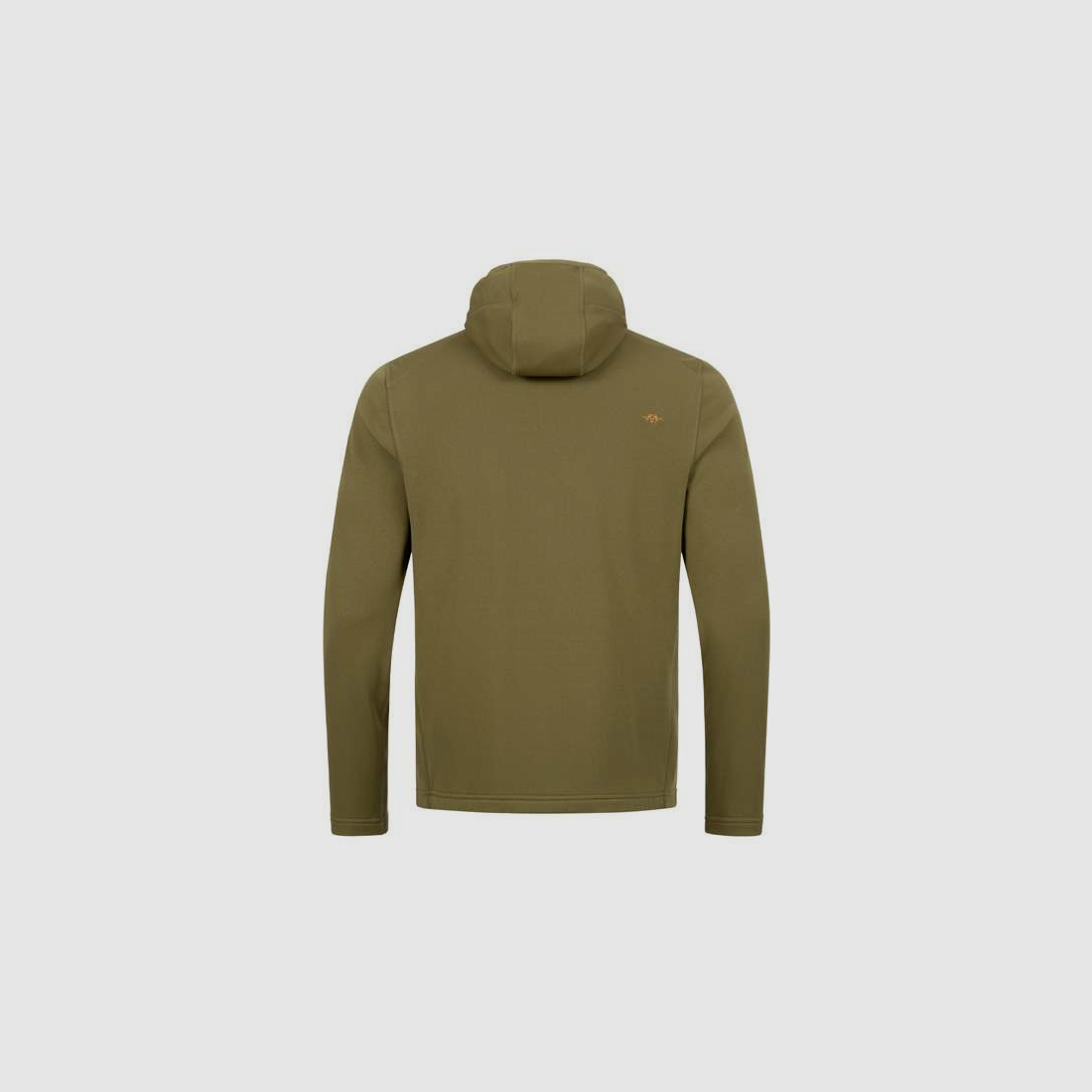 Blaser Herren Drain Kapuzenjacke mit durchgehendem Reißverschluss, Dunkeloliv, Bild 2 von 4