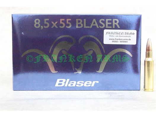 Blaser	 Norma Softpoint 8,5x55 Blaser 210gr. 13,6g 20 Stück Staffelpreis