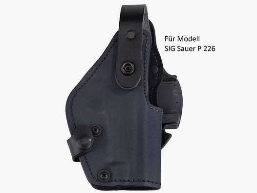 Front Line Belt Holster Thumb-Break Kydex BFL Leather Lining