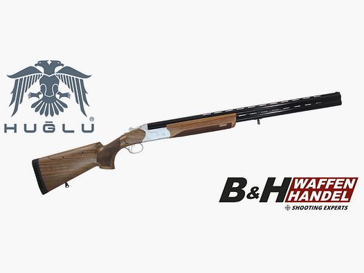  Huglu  Bockdoppelflinte Victor Silber 76cm