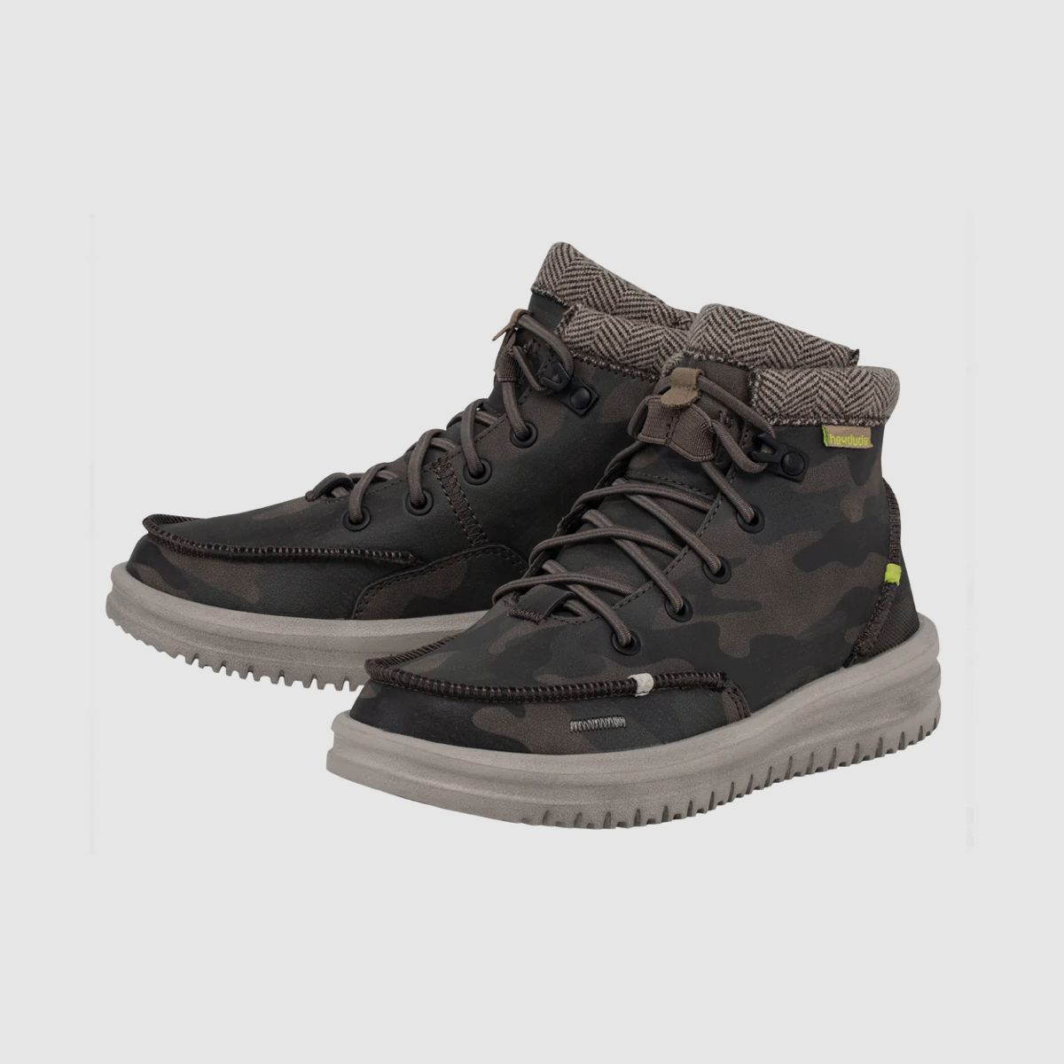 HEY DUDE Bradley YOUTH KINDER Woodland Camo