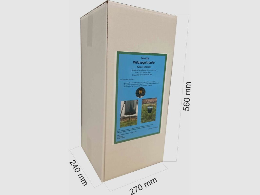 Siebrecht Wildvogeltränke