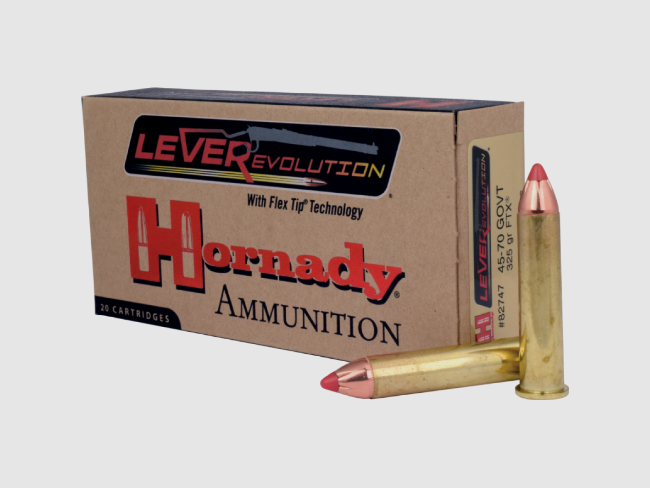 45-70 Gov Hornady LEVEREVOLUTION® 325 gr FTX® VE20