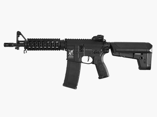 AR15 CQB-R BRAVO Delta Armory Schwarz S-AEG Airsoft Gewehr Frei ab 18 Jahren
