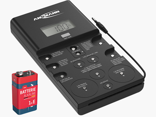 Ansmann Batterietester Energy Check LCD