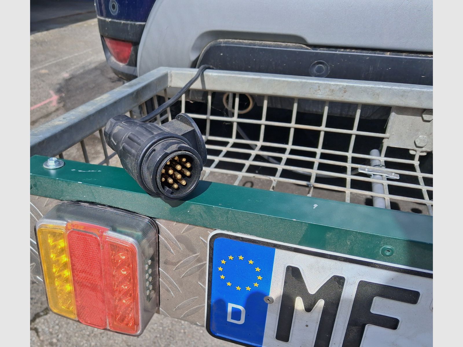 Hack Pack -used- with LED lighting and license plate tread plate