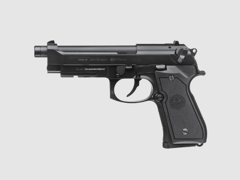 G&G GPM92 GBB Airsoftpistool (zwart)